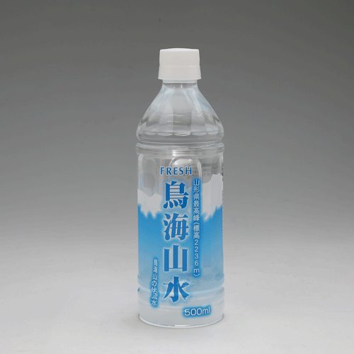 ナチュラルミネラルウォーター鳥海山水500ml | 庄内なんでも屋
